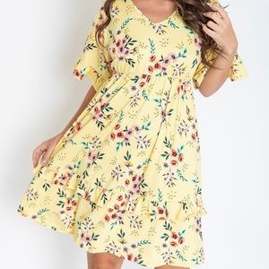 Floral dress from Zulily